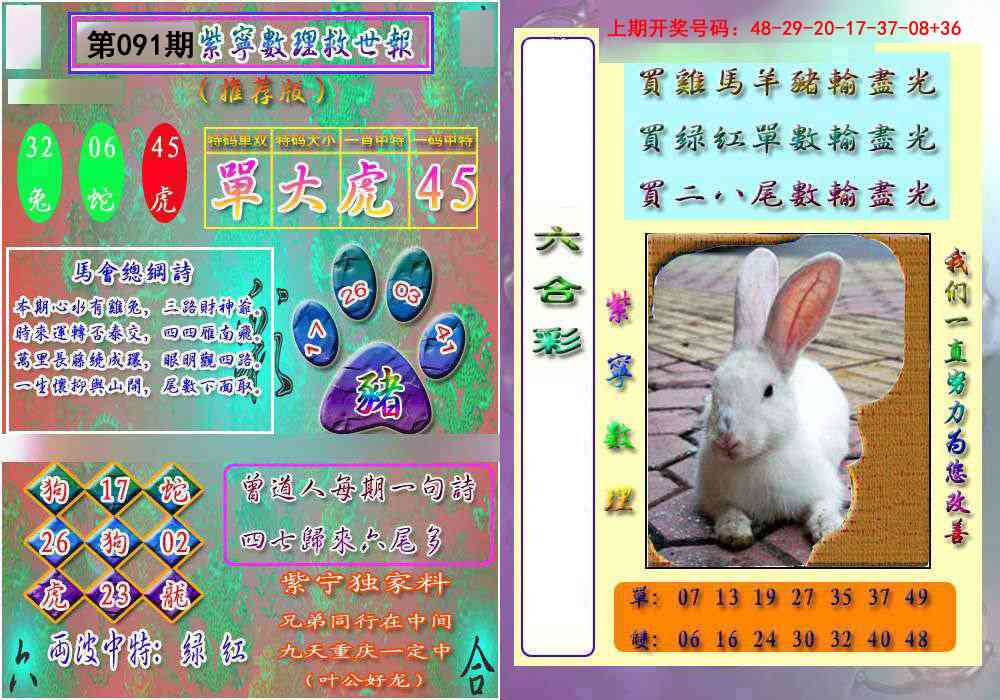 091期数理救世报[图]